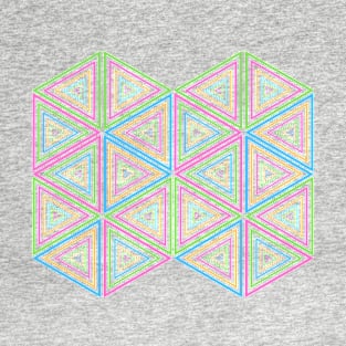 Triangle Square Tecture T-Shirt